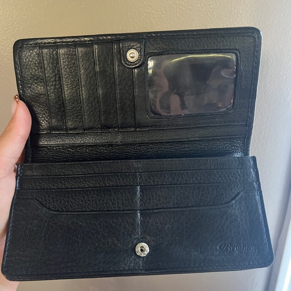 Brighton Bella Luna Large Wallet Leather Crocodile Pattern - Picture 3 of 3